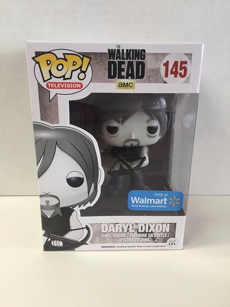 Funko POP Television: Walking Dead-Daryl Dixon Black & White